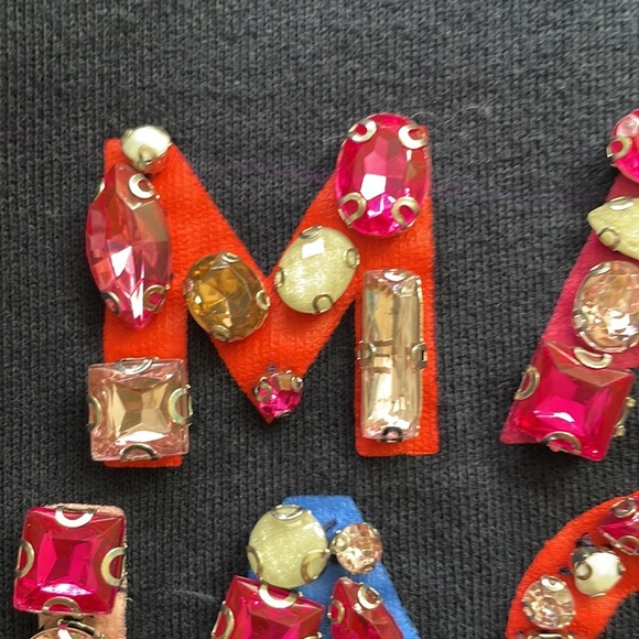 Little Marc Jacobs Crystal Embellished Sweatshirt, Size 6 - Picture 7 of 7